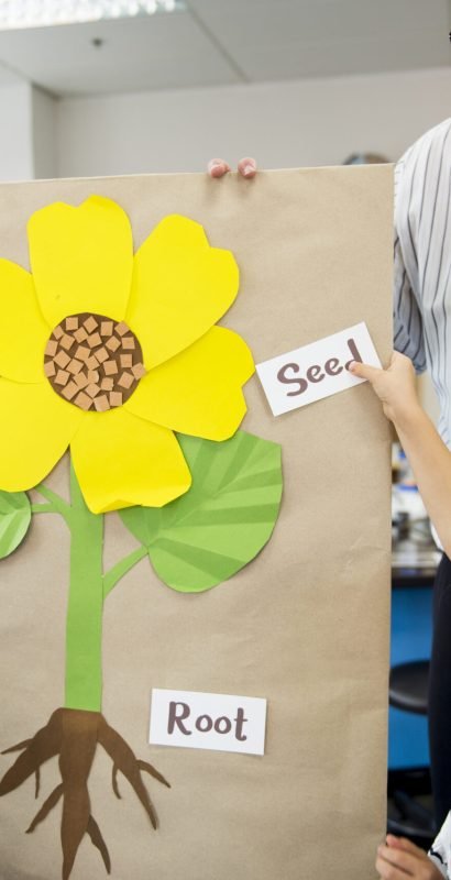 Happy kids at elementary school